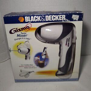 Black & Decker Gizmo Twist Mixer 3 in 1 Cordless Mixer GM200 Open Box